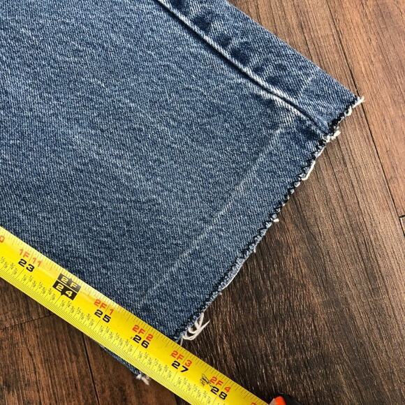 Levis 505 Jeans VTG 90s Orange Tab Relaxed Fit Straight Leg Distressed Waist 33 - Picture 16 of 16